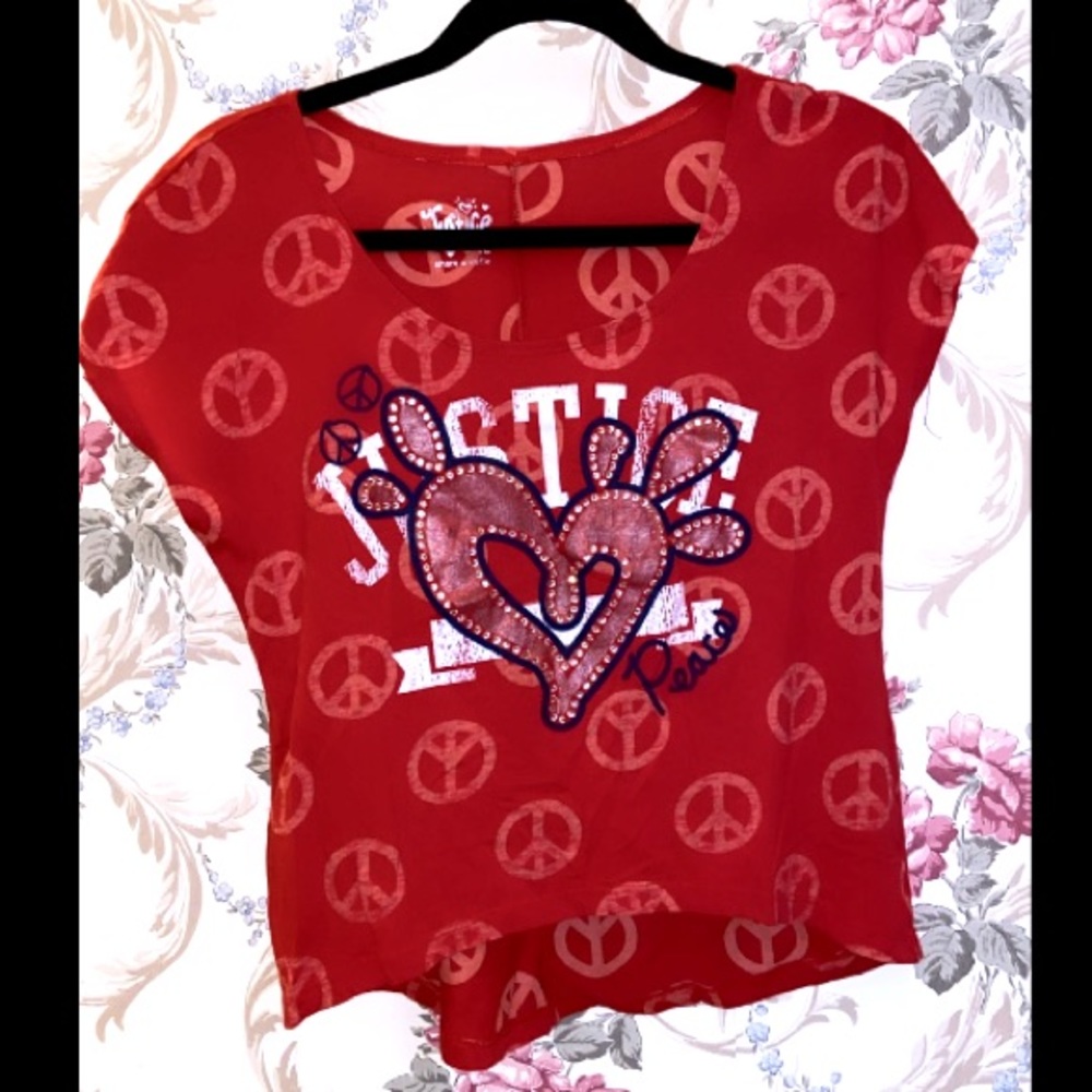 Justice high low T-Shirt